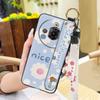 Fashion Design Waterproof Phone Case For ZTE Nubia Focus Pro 5G Dirt-resistant Kickstand Lanyard Anti-dust Protective