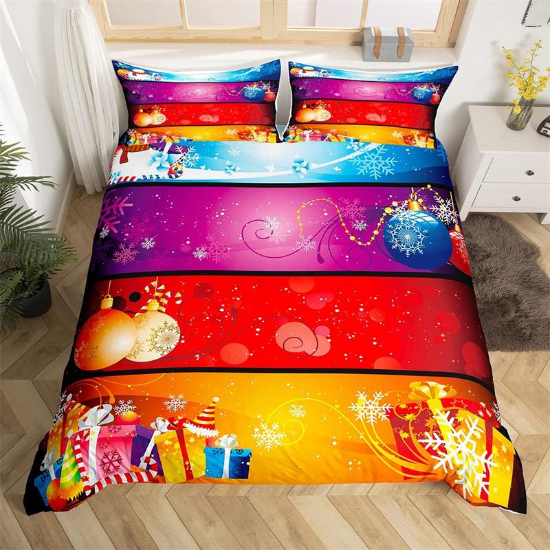 Poszwa na kołdrę bałwan choinka płatek śniegu poszwa na kołdrę kreskówkowy zestaw pościeli mikrofibra święta Bożego Narodzenia Nowy Rok prezent zestaw do łóżka