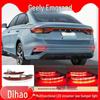 Geely 2022 Emgrand Liuguang Rear LED Bumper Brake Light for Proton S70 Modification
