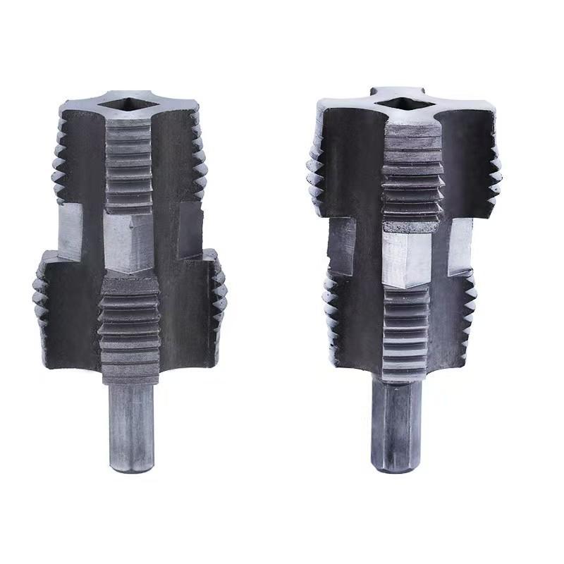 Double Head 4/6 Break Pipe Screw Extractor/Opener, Faucet Triangle Valve, Broken Head Screw Disassembly and Maintenance