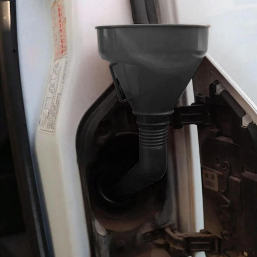 Motorcykeltrakt, Biltratt, Bred Mun med Avtagbar Pip och Filter -