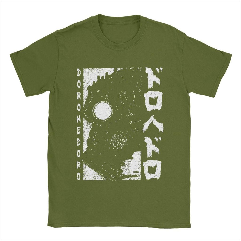 Kaiman Dorohedoro Men T Shirts Anime Fun Tee Shirt Short Sleeve Crewneck T-Shirts Cotton Gift Idea Clothes