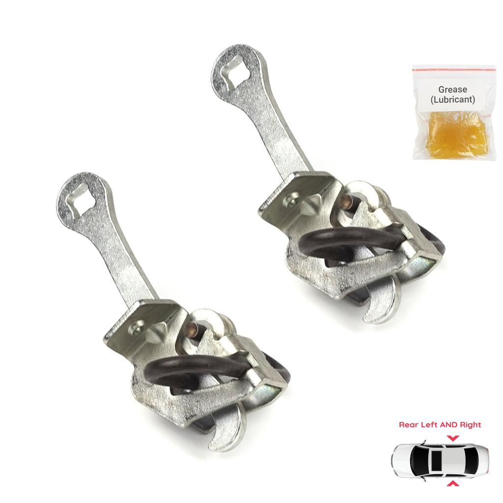 BDP703-1 2 Pieces Rear Left AND Right Door Hinge Stop Check Strap Limiter for Vauxhall Opel Vectra B 1995-2002 5160229