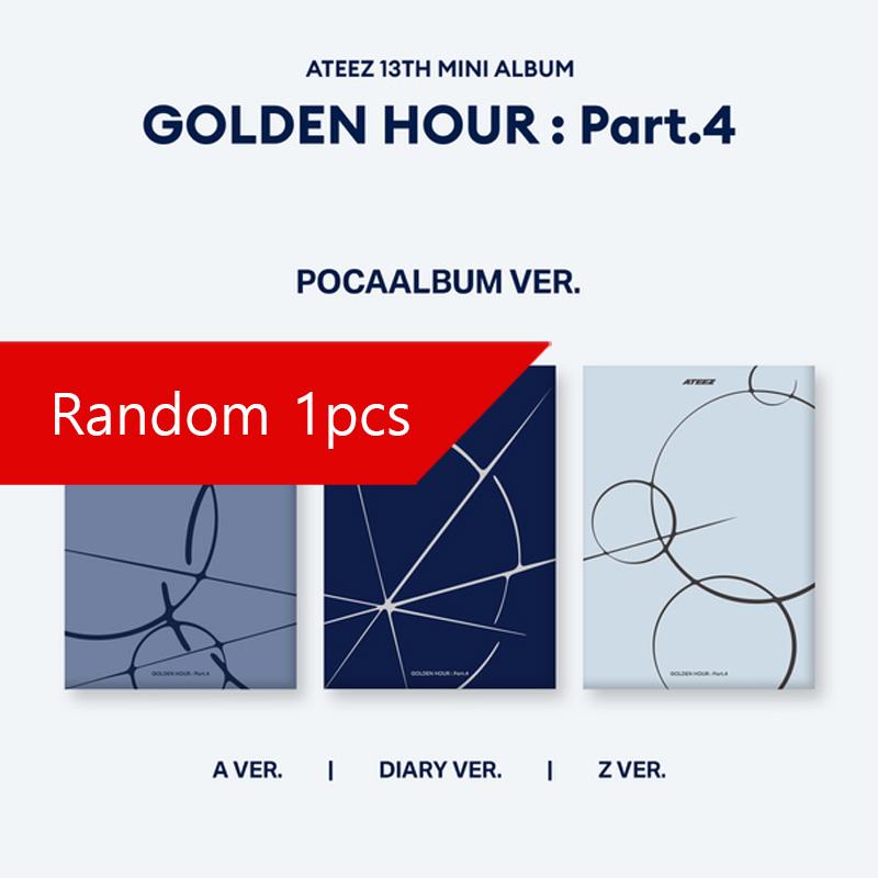 

[ПОПЕРЕДНЄ ЗАМОВЛЕННЯ] ATEEZ – 13-й Мініальбом [GOLDEN HOUR : Частина 4] POCAALBUM Вер. Random 1pcs