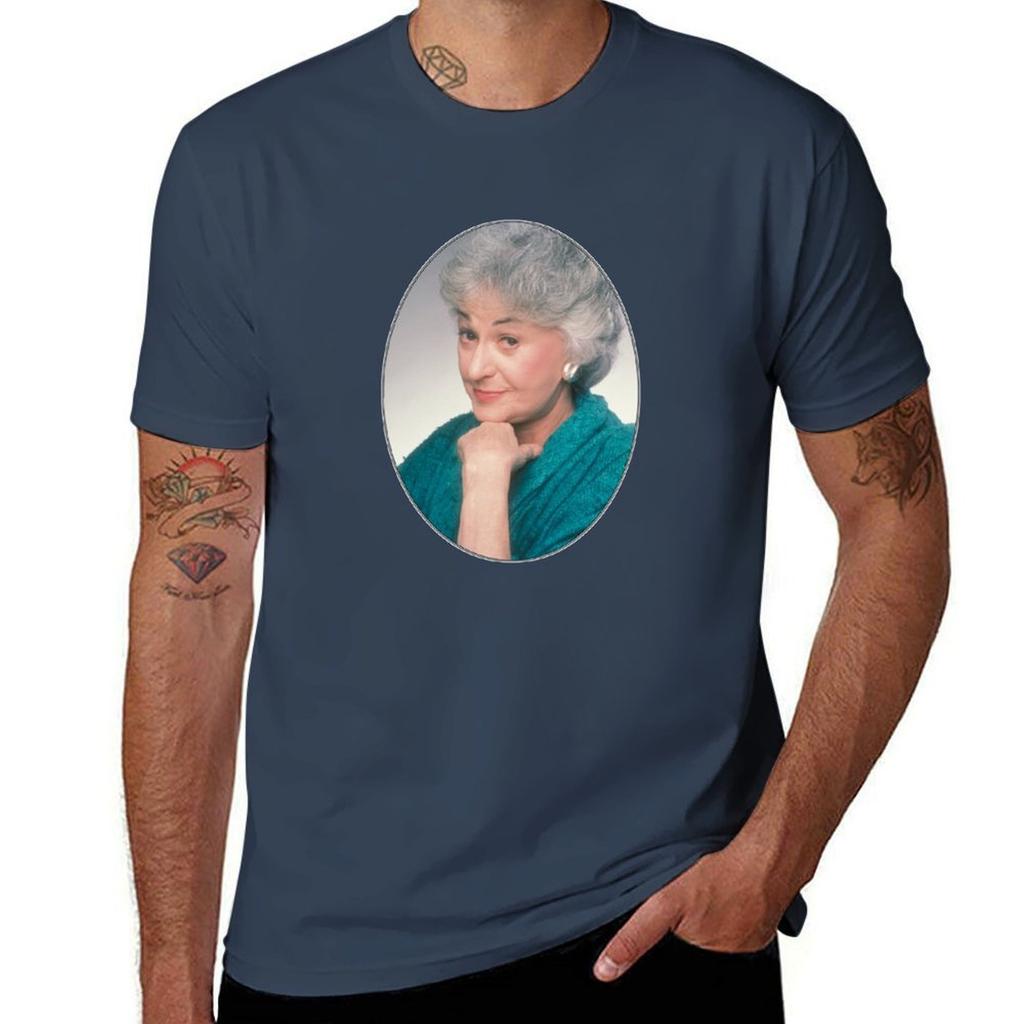Bea Arthur Tshirt Classic Crew Neck Cotton Tshirt