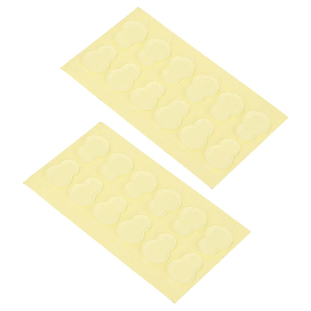 240 st Docka Klar Tejp 18x14x1,5mm Vattentät Avtagbar Klibbig Dubbelsidig Självhäftande Pad