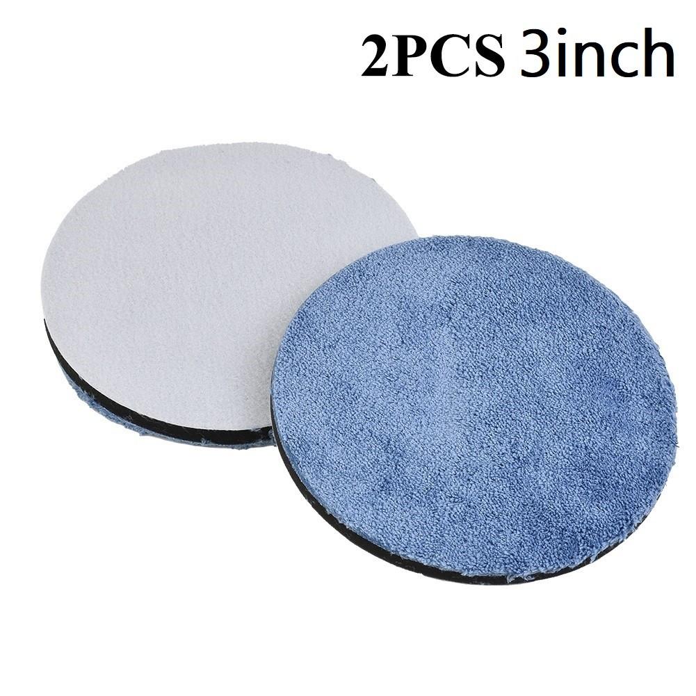 

For Car Polisher Polishing Pads Cleaning Detailing Automotive Care Blue 3inch