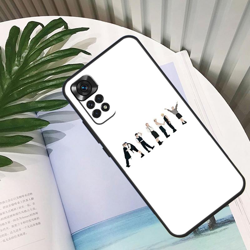 Korean Fashion Kpop Band For Xiaomi Redmi 10C 9C 12C 10A 9T Case For Redmi Note 12 8 9 10 11 Pro 9S 10S 11S Cover