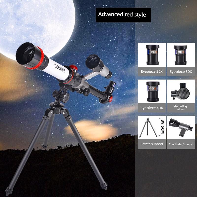 Children's Astronomical Telescope, Professional-Grade, High-Power, High-Definition, Boys' Space Stargazing, Birthday, New Year's Gift for Children