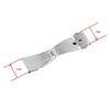 17mm Stainless Steel Double Deployment Clasp Buckle For Watch Band Strap