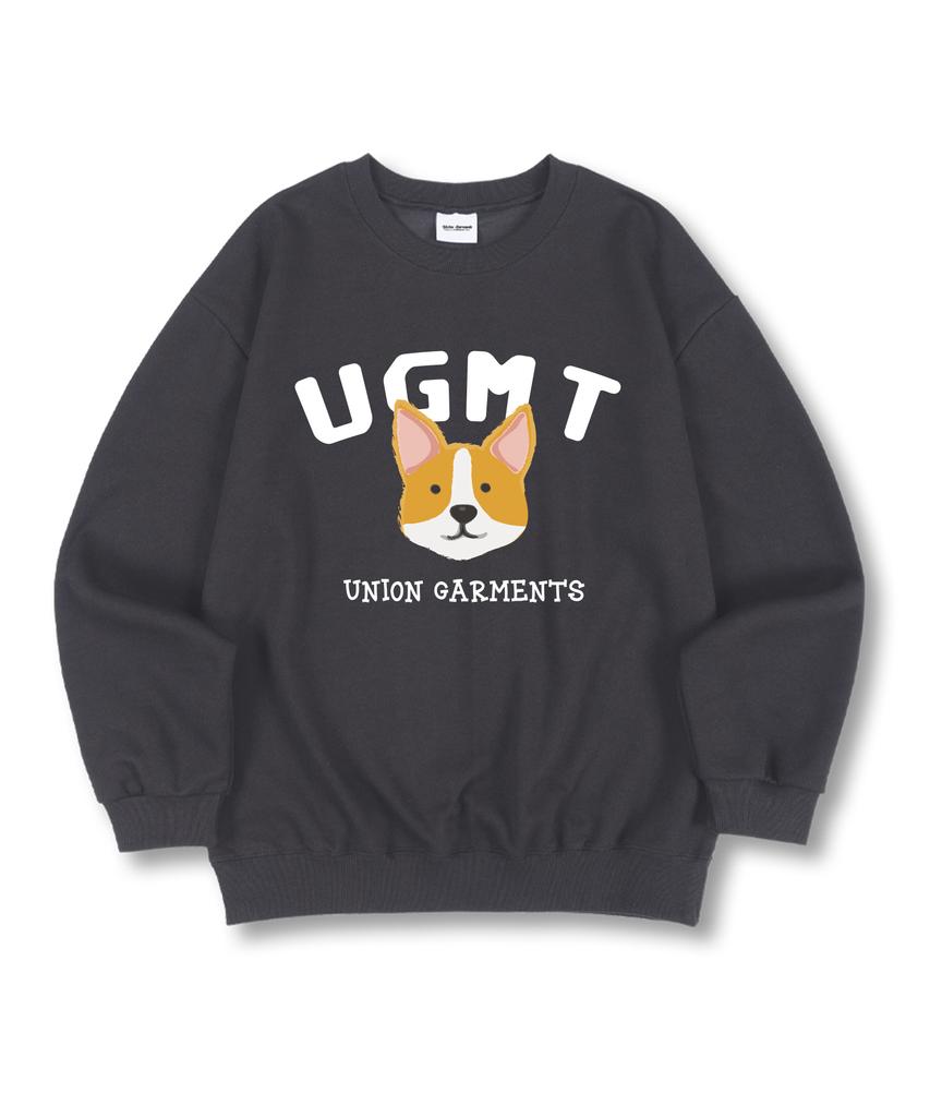 UNION GARMENTS Ugmt Corgi Premium Double-Sided Oversized Sweatshirt 4 Colors