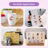 50PCS Cute Princess Diamond Painting Stickers, Waterproof Decals for Phone Case Guitar Water Cup