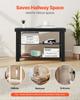 Shoe Rack Bench, 3-Tier Bamboo Entryway Bench, Shoe Storage Organizer Holds Up to 286 lbs, 703 x 288 x 451 mm, for Front Door, Hallway, Living Room,