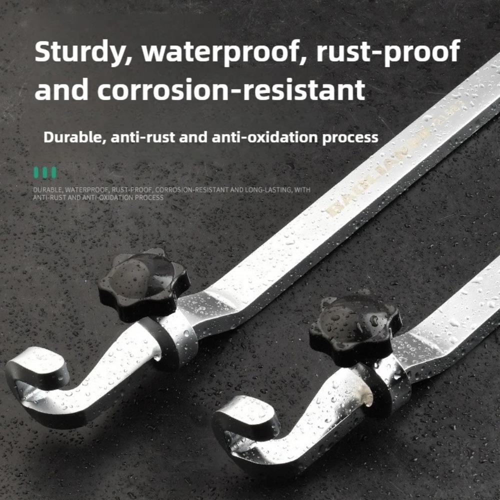 Schraubenschlüsselverlängerung 40/50 cm lang Maulschlüssel Cheater Bar Ratsche Verlängerungswerkzeug Arbeitsersparender Drehmomentverstärker Für Schwer Erreichbare