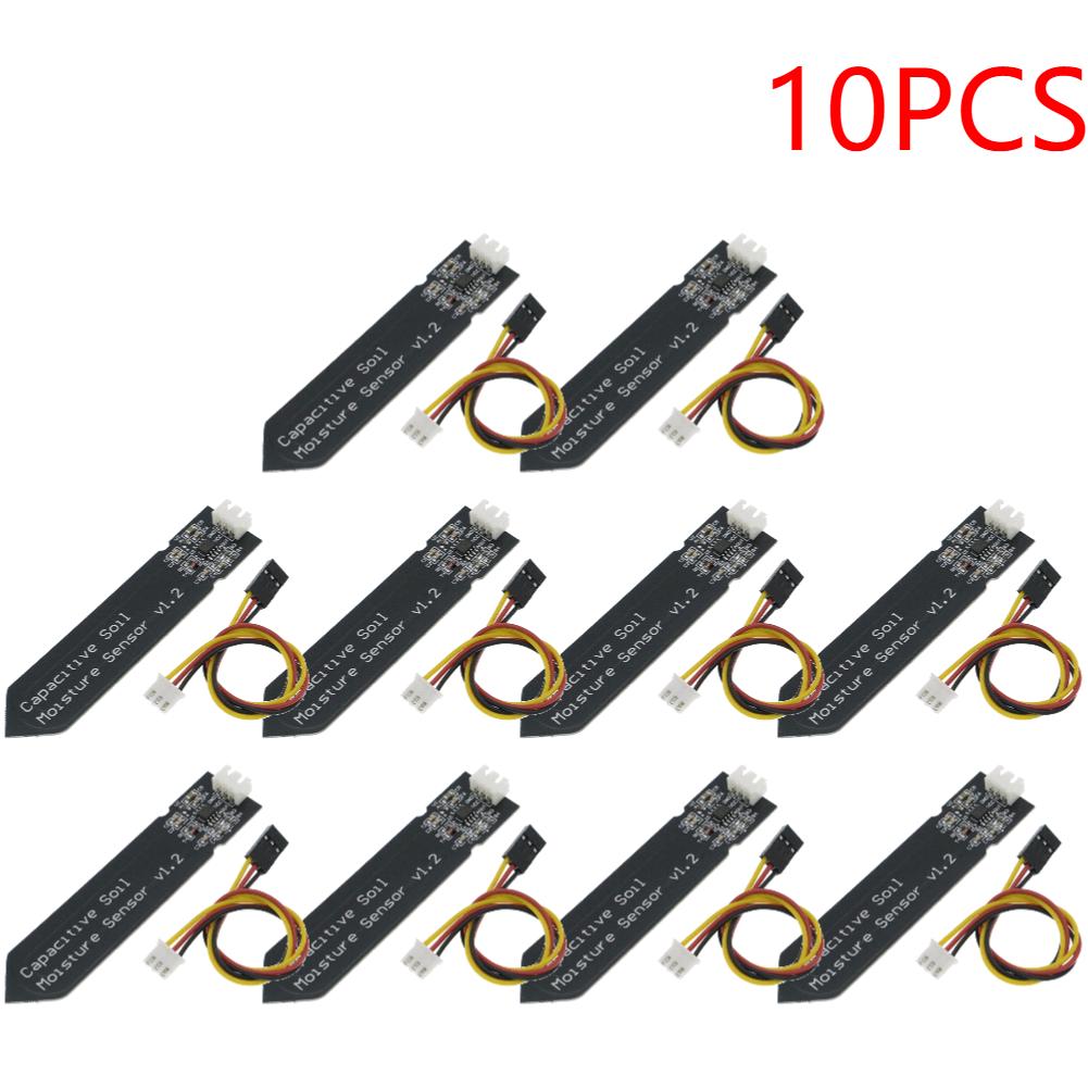 Capacitive Soil Moisture Sensor Module Wide Voltage 3.3V Corrosion Resistant W/ Gravity for Arduino Soil Moisture Sensor Board