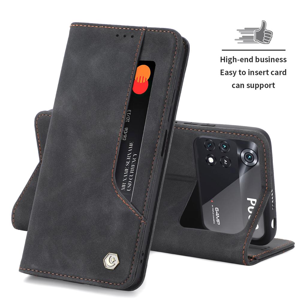 Flip Leather Case For Xiaomi Mi 13 12T 11T 10T 11 12 Lite Pro 5G Poco F5 X5 Pro M6 M5S M4 F4 F3 X3 X4 GT Magnet Wallet Cover
