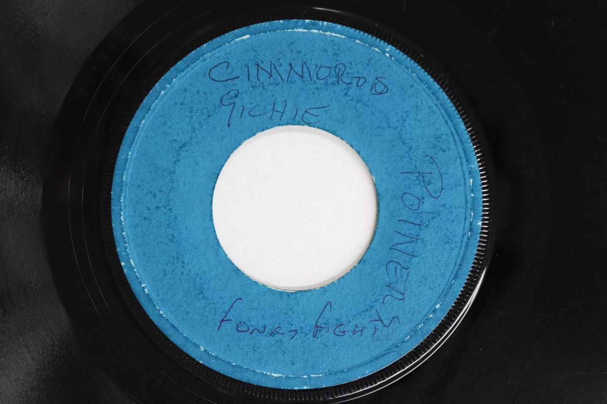 

7inch Record CIMARONS Funky Fight You Turned Me Down BI562 NOT ON LABEL 1970 UK Reggae Ska Dub Used