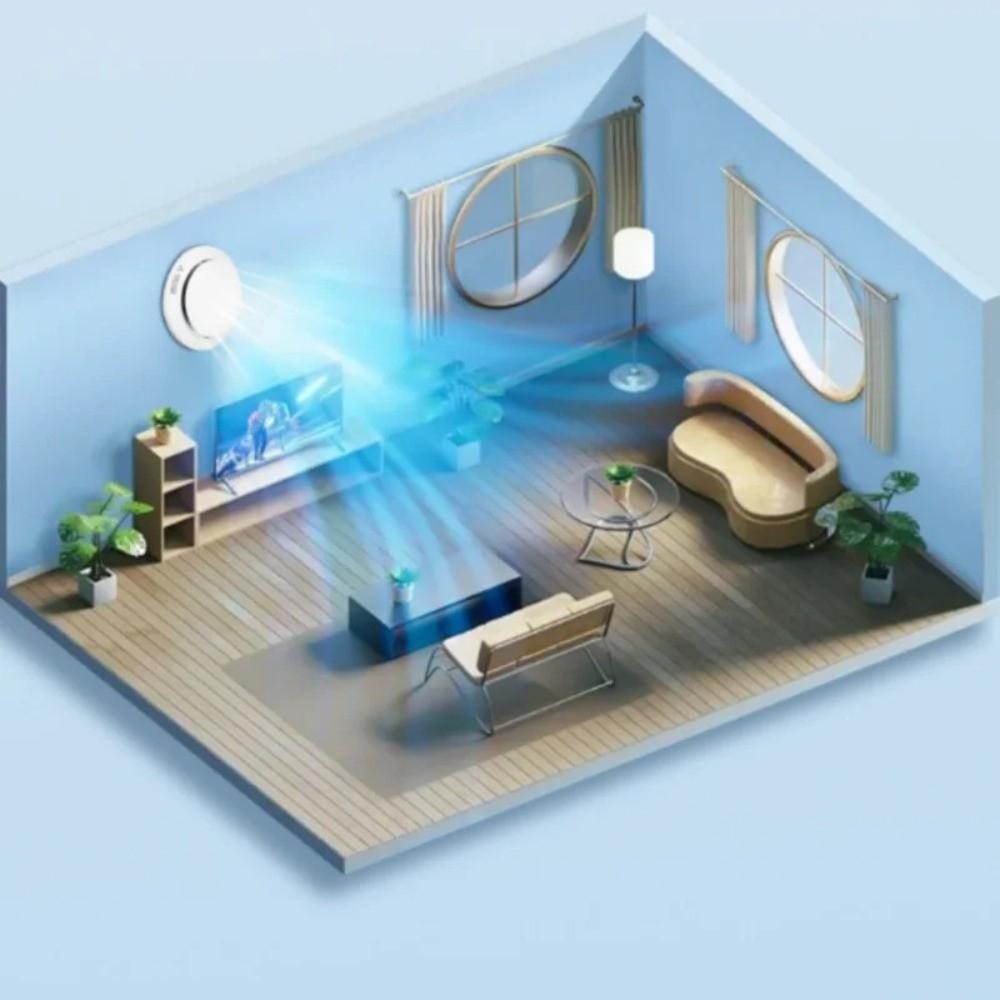 Round Shape Adjustable Exhaust Outlet Air Ventilation Cover  Bathroom Ventilation