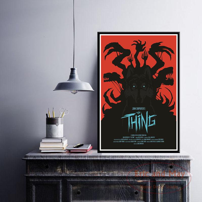 

Джон Карпентер The Thing постер обои ретро украшение для фильма украшение дома