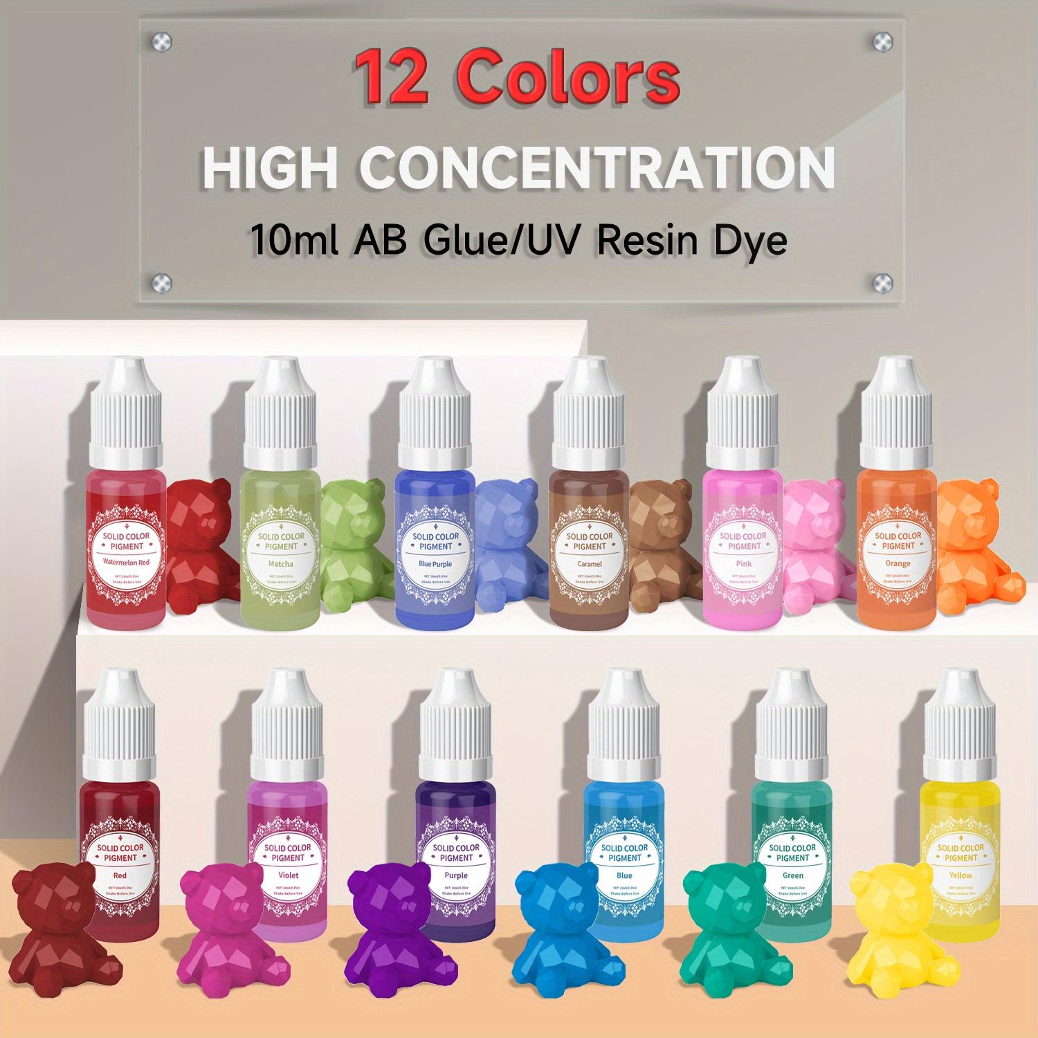 

Эпоксидные пигменты, 12 цветов на выбор, подходят для эпоксидных и УФ-проектов, поделок своими руками, высококонцентрированные красящие пигменты