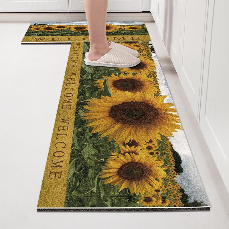 Kitchen Floor Mat Long Strip Floor Mat Carpet Bedside Carpet Bathroom Door Mat Floor Mat