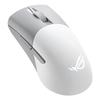 ASUS ROG Keris Wireless Aimpoint Gaming Mouse Interchangeable 119 Hours of Battery PBT White (36,000dpi, Tri-Mode Connection, Switches, Life, Buttons)