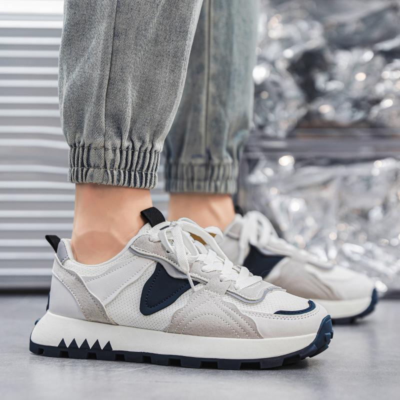 New Men’s Sneakers Comfortable Walking Shoes For Men Breathable British Style Sneakers Male Fashion Casual Sport Running Shoes