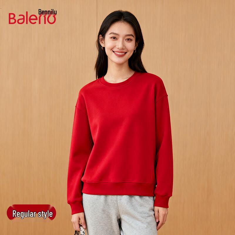 

Baleno Women s Solid Color Round Neck Sweatshirt 3XL