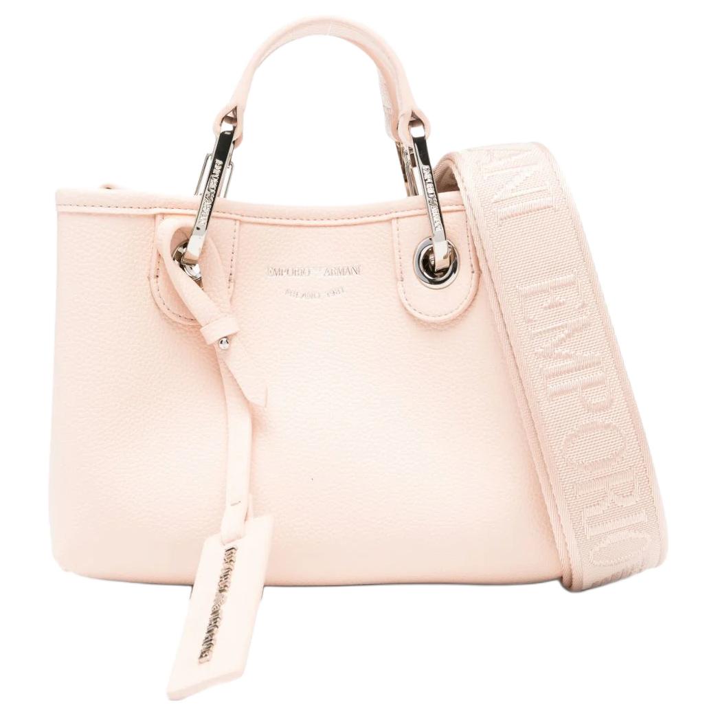 

Emporio Armani MyEA Logo PU Tote Bag Small Women bags Pink EW000382AF12036M1-332 Basic Set (Bag+Dust Bag)