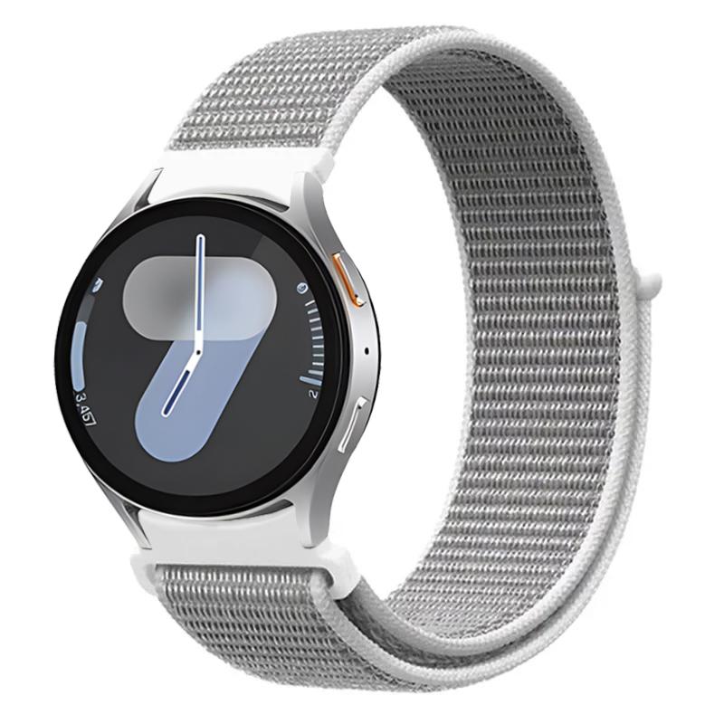Nylon Loop Band for Samsung Galaxy Watch 7/FE/6 5 4 44mm 40mm Original Wristband for Watch 6 Classic 47mm 43mm/5 Pro 45mm Strap