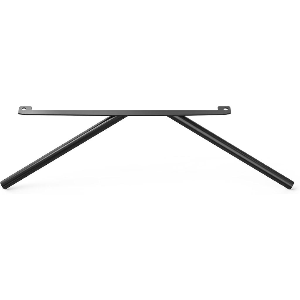 Bevinsee Front Grille V Cover Braces Kidney Struts Rods Tuning Bar Compatible with BMW E46 323i 325i 328i 330i 1999-2006, High-Strength Steel, Black