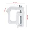 4pcs Set Truck Retaining Clamps Alloy Steel Truck Cap Topper Campers Mounting Clips 2in Throat Depth Accessory