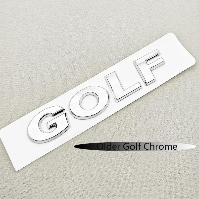 

3D ABS Logo Golf Emblem Letters Badge For Volkswagen VW Golf 4 5 6 7 8 MK4 MK5 MK6 MK7 MK8 Car Rear Trunk Sticker Accessories