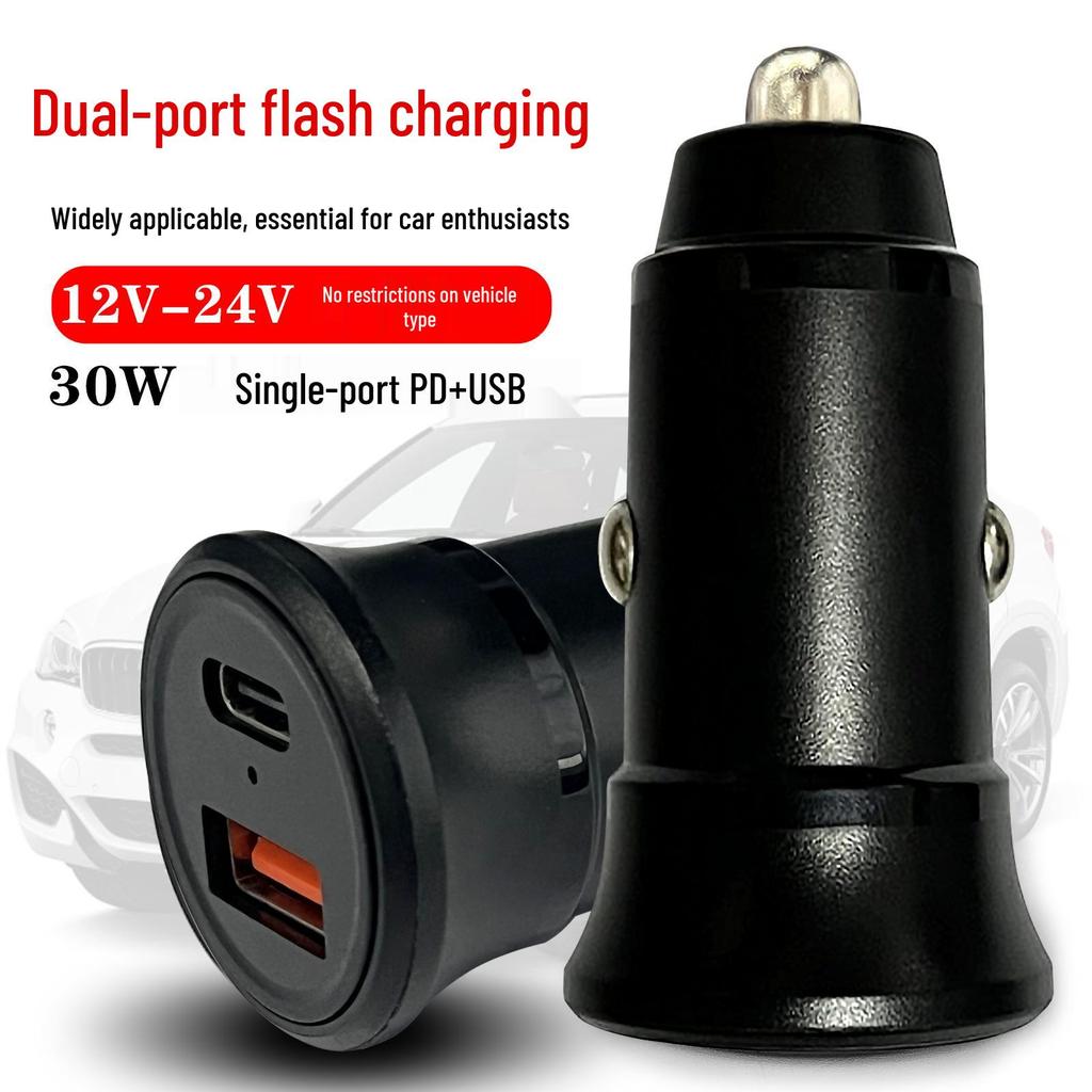 20W Dual USB PD Car Charger - Super Fast Charging for Huawei & Xiaomi Phones