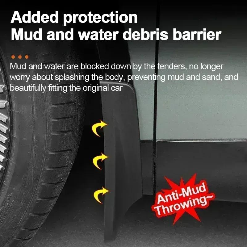 For SWM G01 2024 ABS Car Mud Flaps Front Rear Fender Wheel Cover Guard Mudguard Splash Guard MudFlaps Auto Accessories