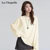 La Chapelle Women's Snowflake Cotton Long Sleeve T-Shirt