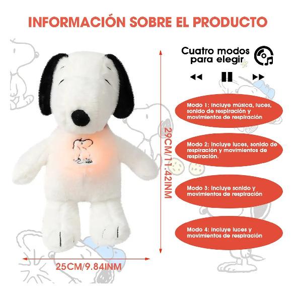 Snoopy Breathing Toys, Relieve Anxiety With /and Color Classic White Snoopy Plush
