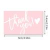 50Pcs Thank You For Supporting My Business Cards Cake Decoration Labels Customer Appreciation Gift Card Shop Online Retailers