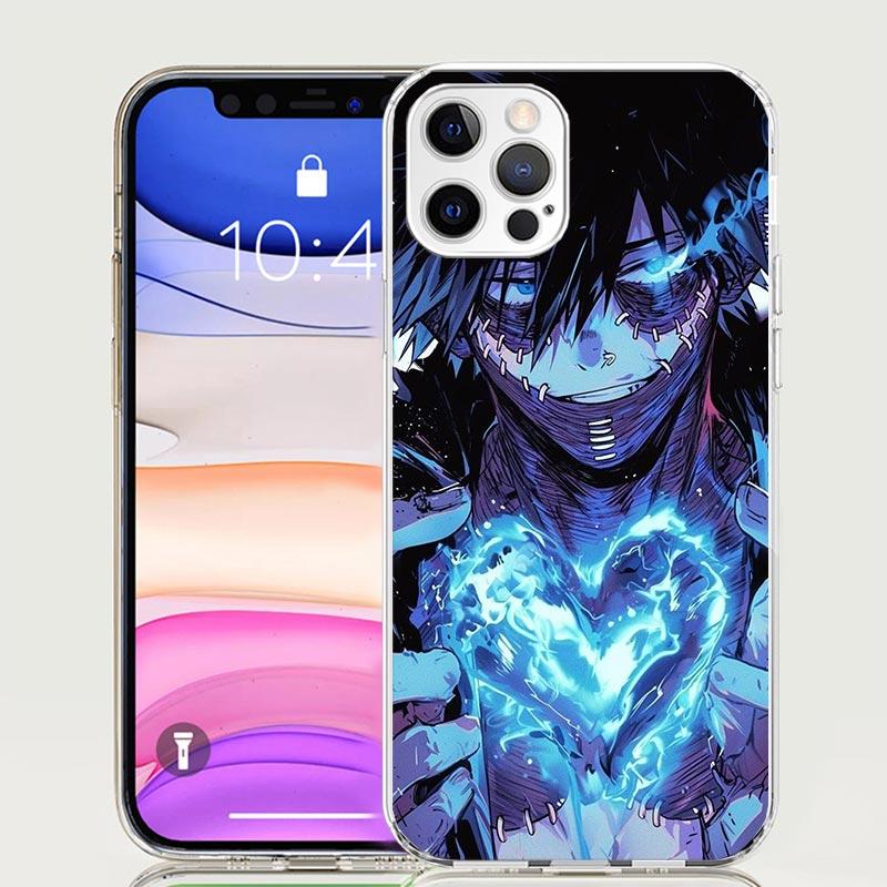

Dabi MHA My Hero A-Academy Phone Case for Apple iPhone 17 Air 16 15 Plus 14 + 13 Mini 12 11 Pro Max 7 8 SE 16Max Soft Shell Cove iPhone 13 Pro