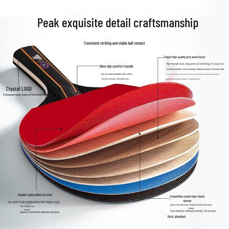 Peak Professional Table Tennis Racket
