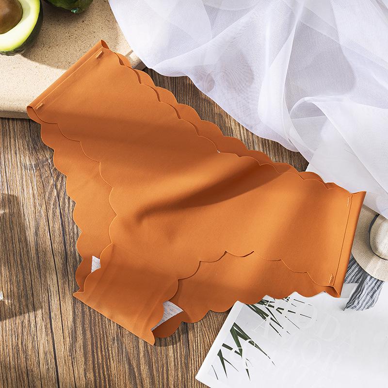 

Ice Silk Seamless Wave Panties - Women s Breathable Low Waist Cotton Crotch Underwear L