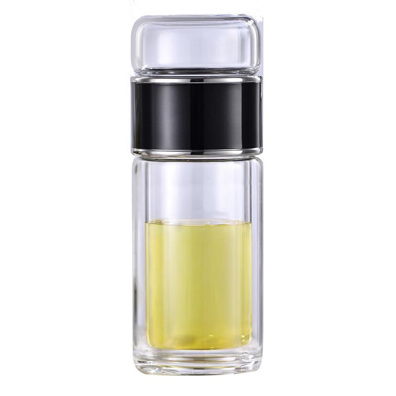 Tri-polar TP3625 Double-Layer Tea Separation Glass Cup