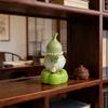 Ceramic Gourds Ornament with Exquisite Patterns For Car Or Desktop Decoration