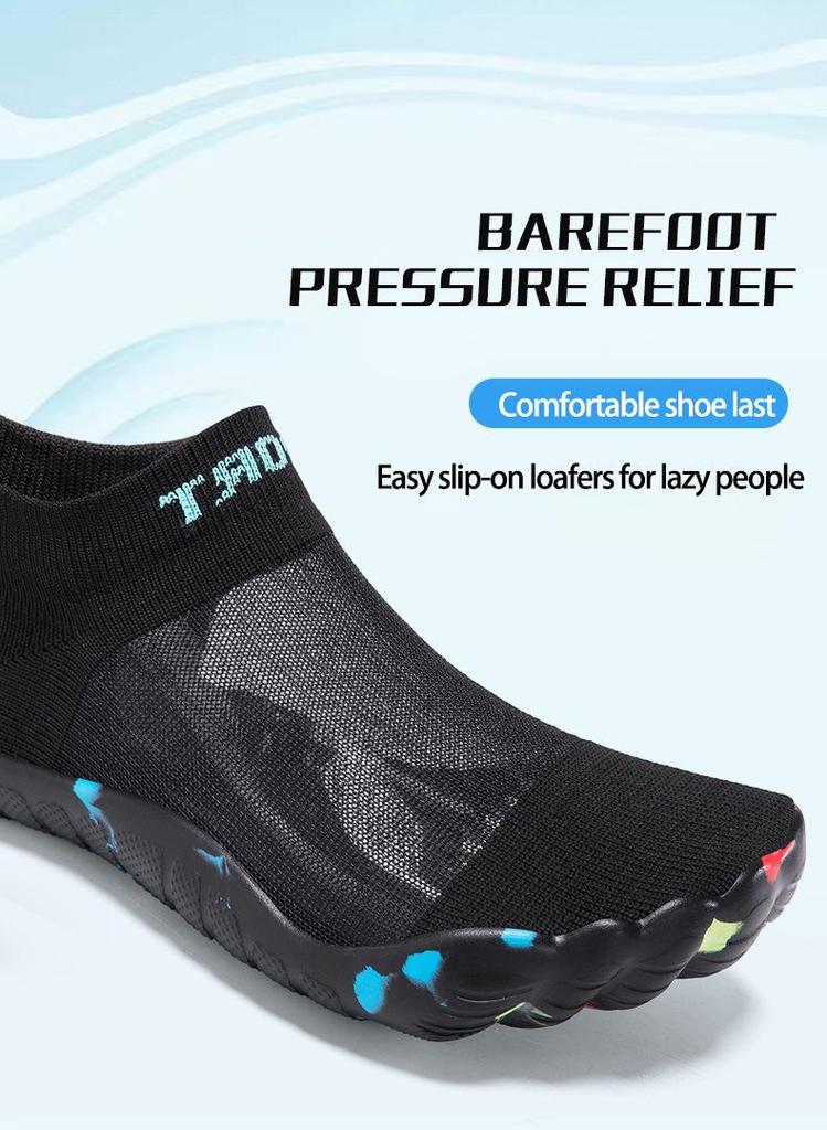 Unisex Five-Finger Barefoot Trekking, Wading, and Beach Shoes: New Style Fitness Footwear for Outdoor Adventures