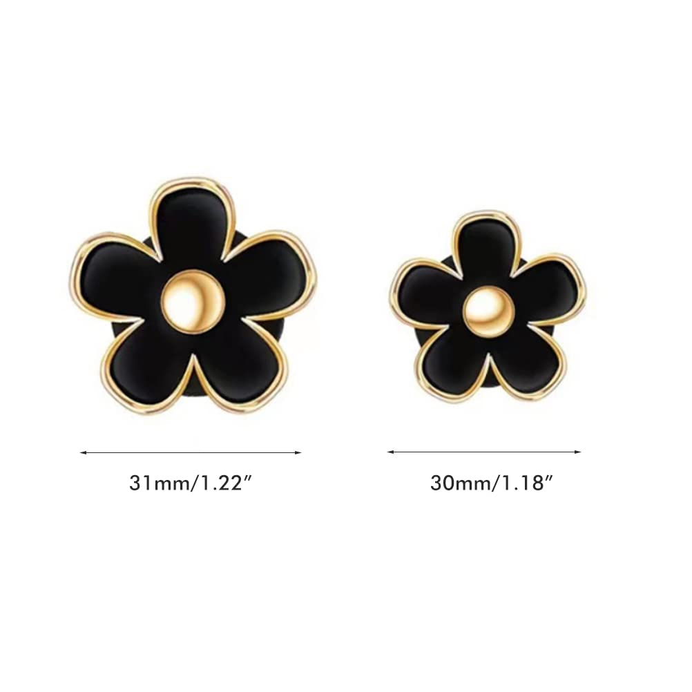 J-ouuo Auto Klimaanlagendüse Lüftungsschlitz-Clip, , Blumenform, Clip, Blumen-Aromatherapie