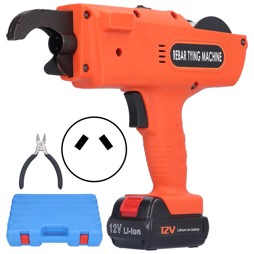 Automatic Tying Tool Electrical Tools Reinforcing Steel Bar Tying Machine ABS High Carbon Steel Fully Automatic Strapping Tool