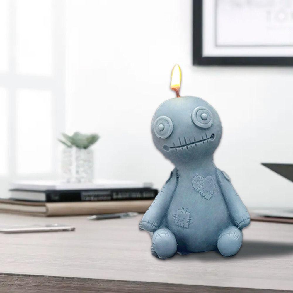 3D Patch Doll Mold Silicone Halloween Curse Doll Mold DIY Gifts Halloween