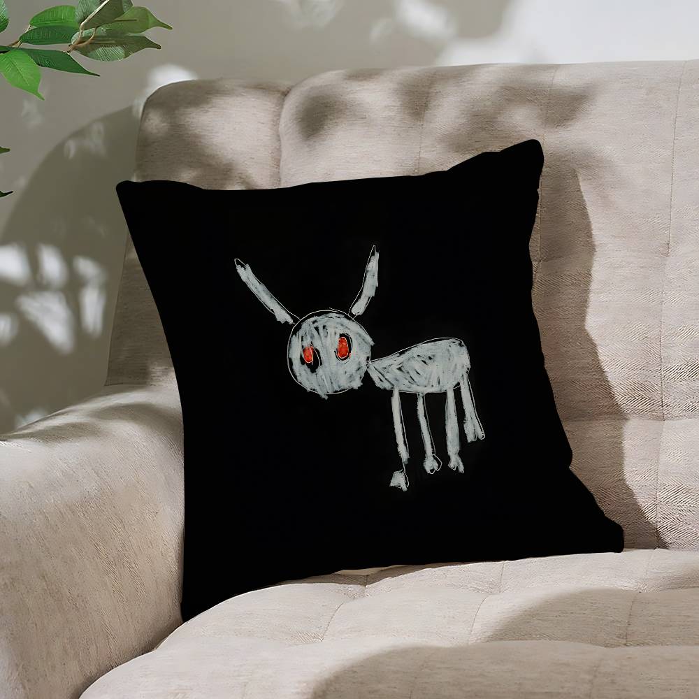 D-Drake Cool Pillow Case Throw Pillow Cover Nordic Vintage Style Cushion Covers Home Living Room Sofa Couch Seat Decor