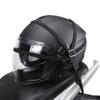 Motorradhelmriemen Motorradzubehör Haken Gepäck Einziehbares Elastisches Seil Fixiergurt Motos Helm Gepäcknetz NEU