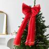 New New Year Bowknot Pendant Bowknot DIY Xmas Tree Charm Creative Christmas Supplies Merry Christmas
